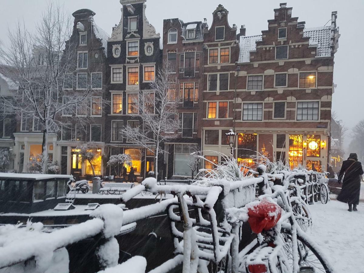 Central & Quiet Canal Apartment Amsterdam Esterno foto